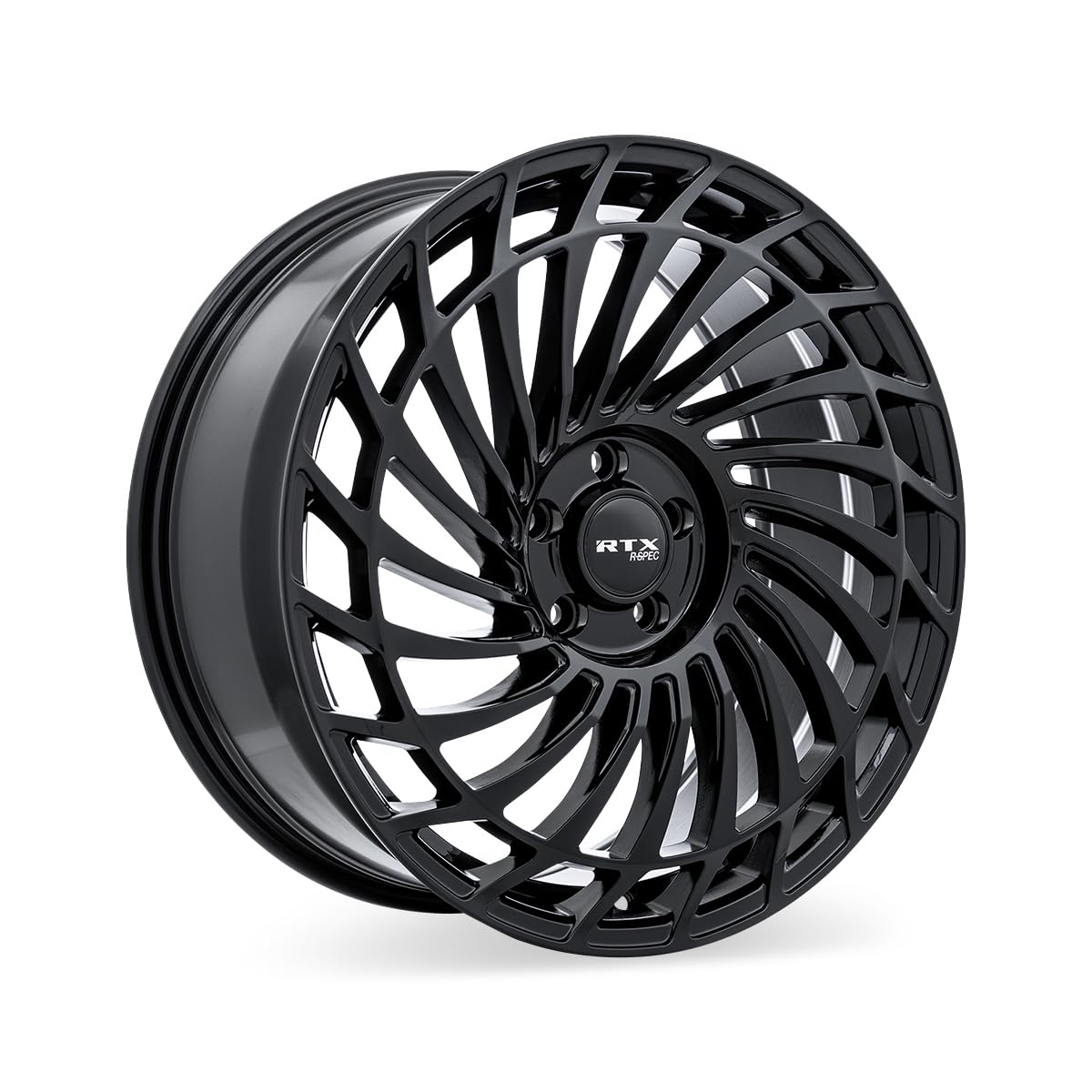 RTX RS06 Wheel Custom - 19x8, 40 Offset, 5x114.3 Bolt Pattern, 67.1mm Hub - Gloss Black Rim
