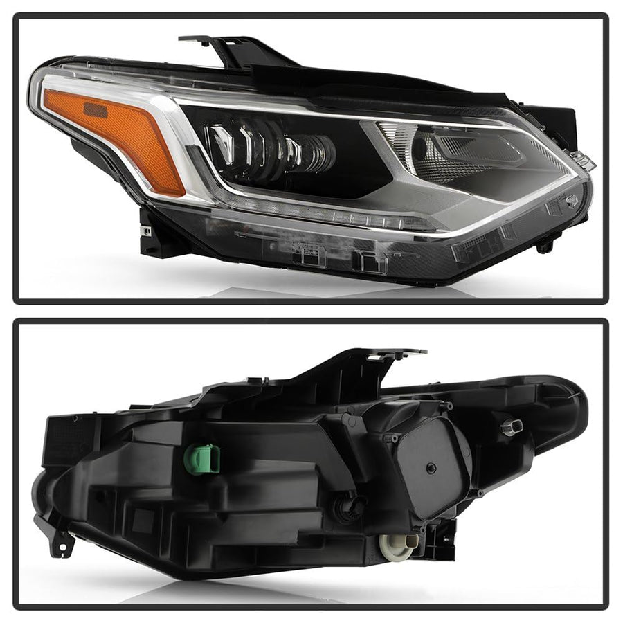 Chevy Traverse 18-21 Full LED (Signal/Side Marker Halogen) Headlight - OE Right Spyder (POE)