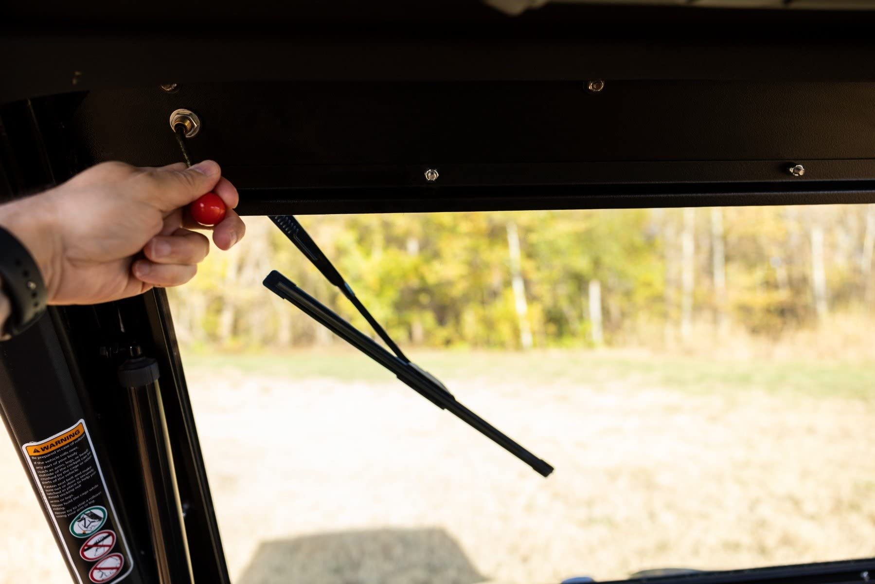 Universal Rough Country UTV Windshield Wiper Kit | 16" Blade - 99034