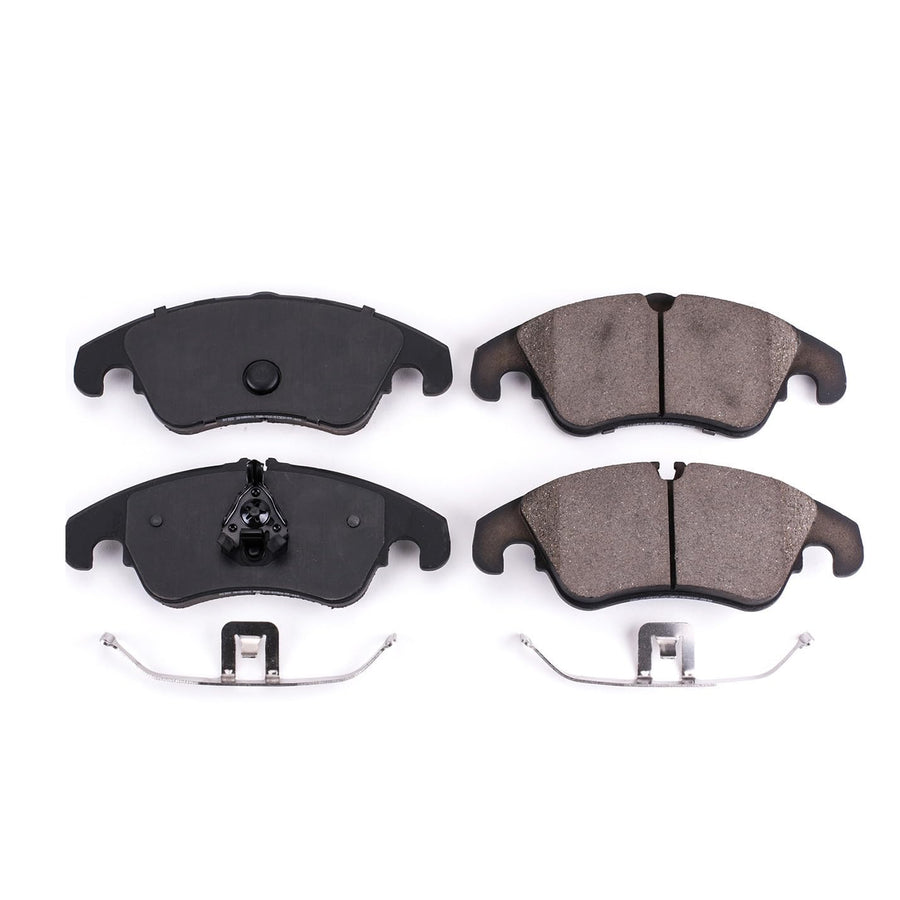 Z17 Power Stop 17-1322 Front Ceramic Brake Pads with Hardware