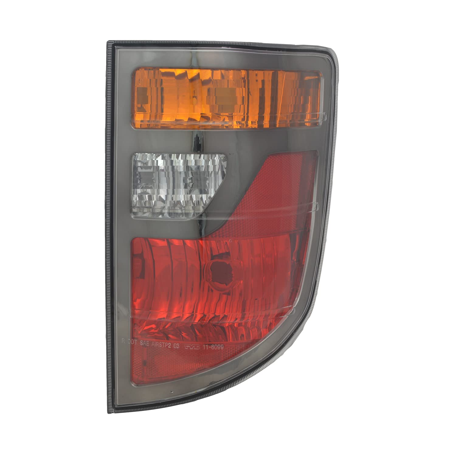 Right TYC Tail Light Assembly Compatible with 2006-2008 Honda Ridgeline