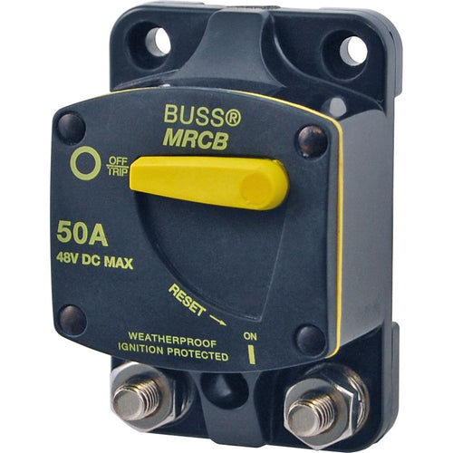 187-Series Circuit Breaker, Blue Sea Systems Surface Mount, 60A