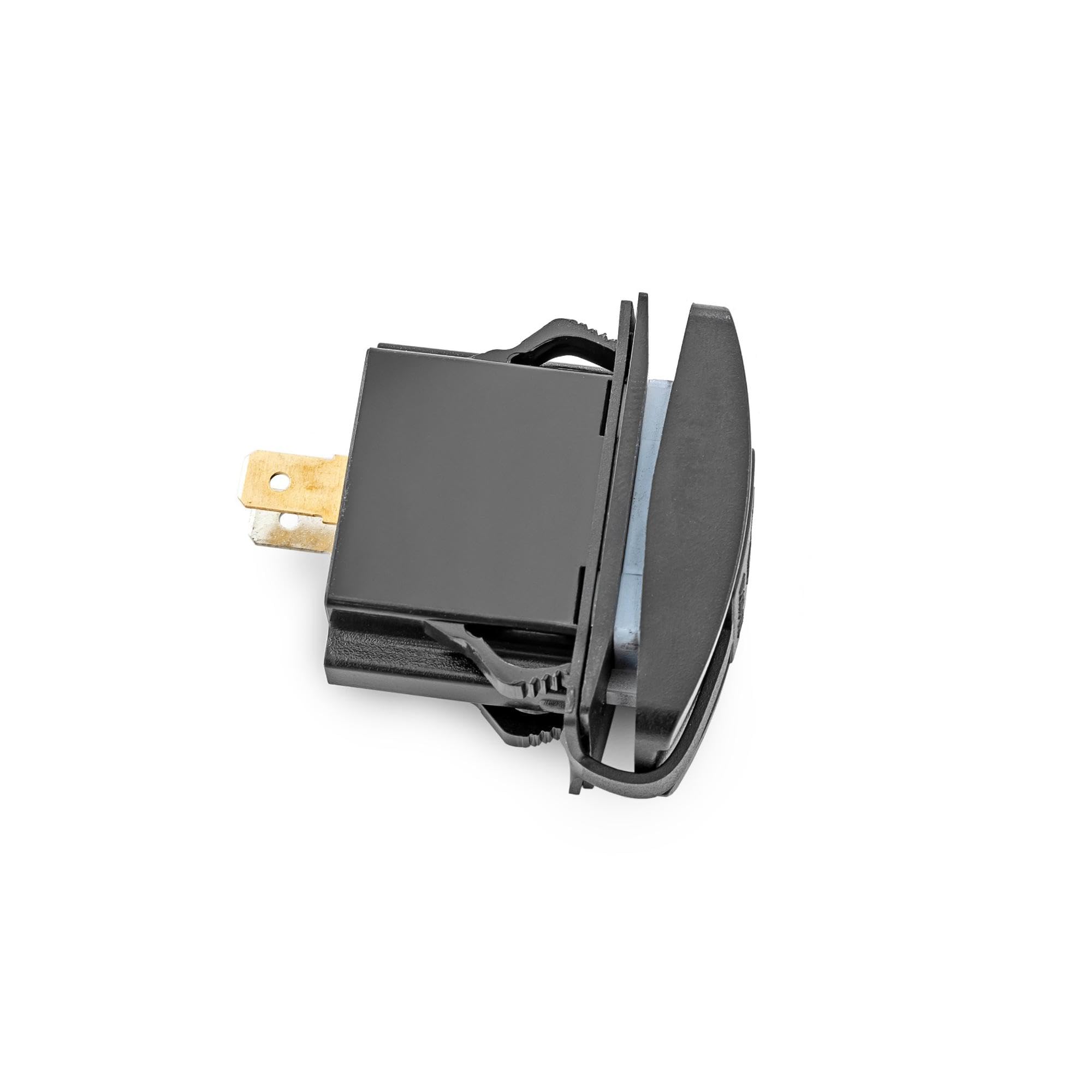 USB Switch Rough Country Insert, 2"x1" with Logo - Blue Back Light