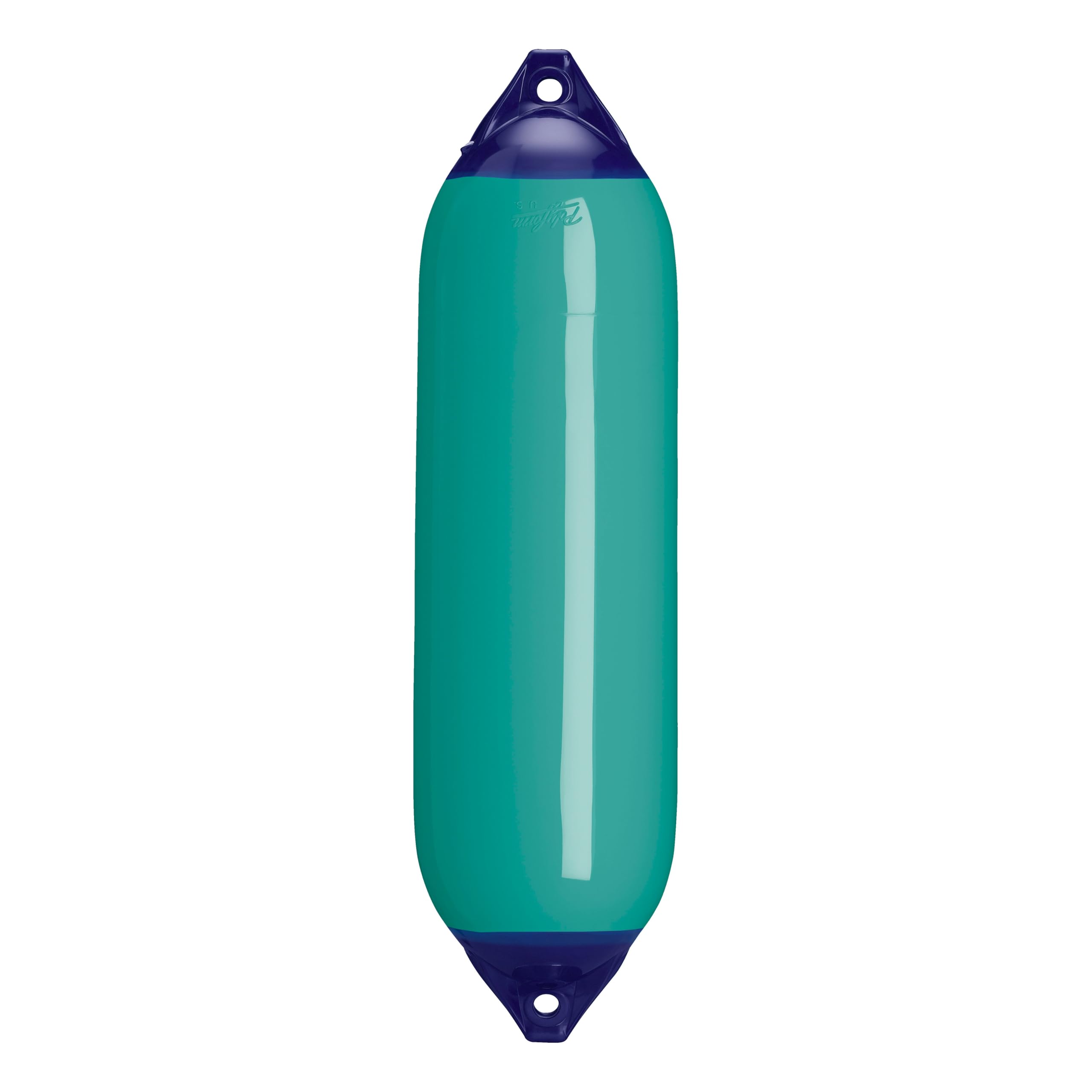 F-6 Standard Polyform Boat Fender Blue Ropehold - Teal