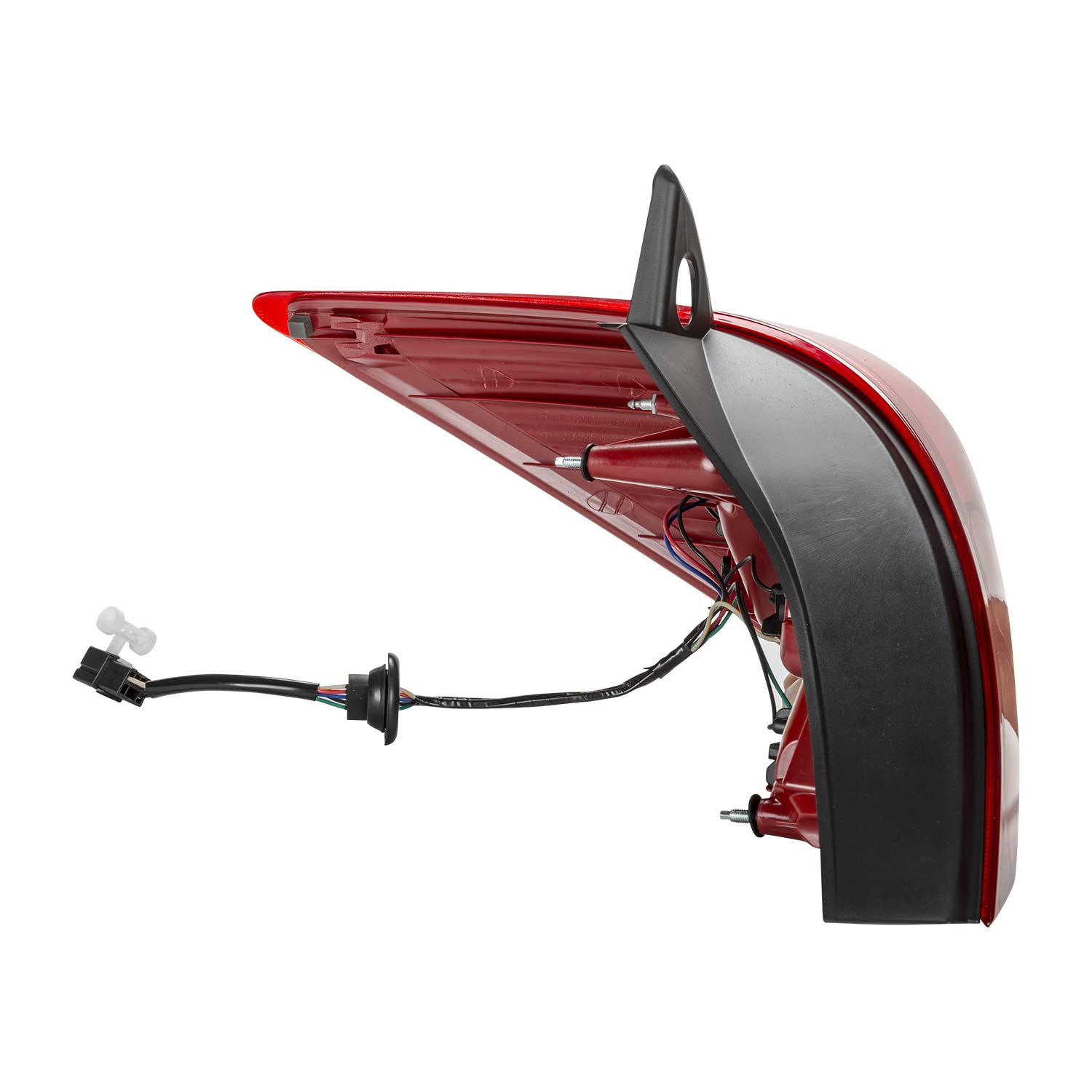 Right TYC Tail Light Assembly Compatible with 2007-2012 Nissan Versa