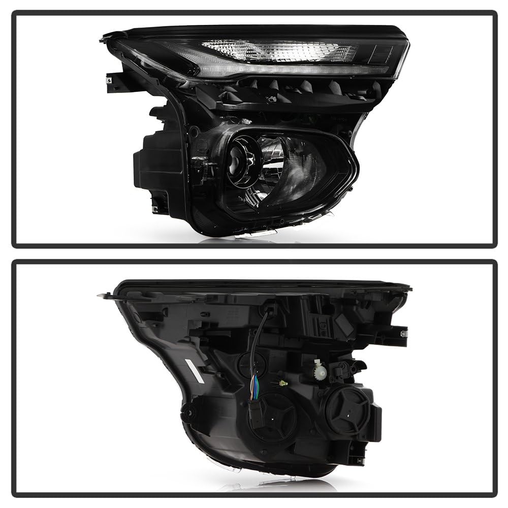 Chevy Traiblazer 21-23 Spyder (POE) Halogen High Low Beam w/LED DRL Headlight - OE Right