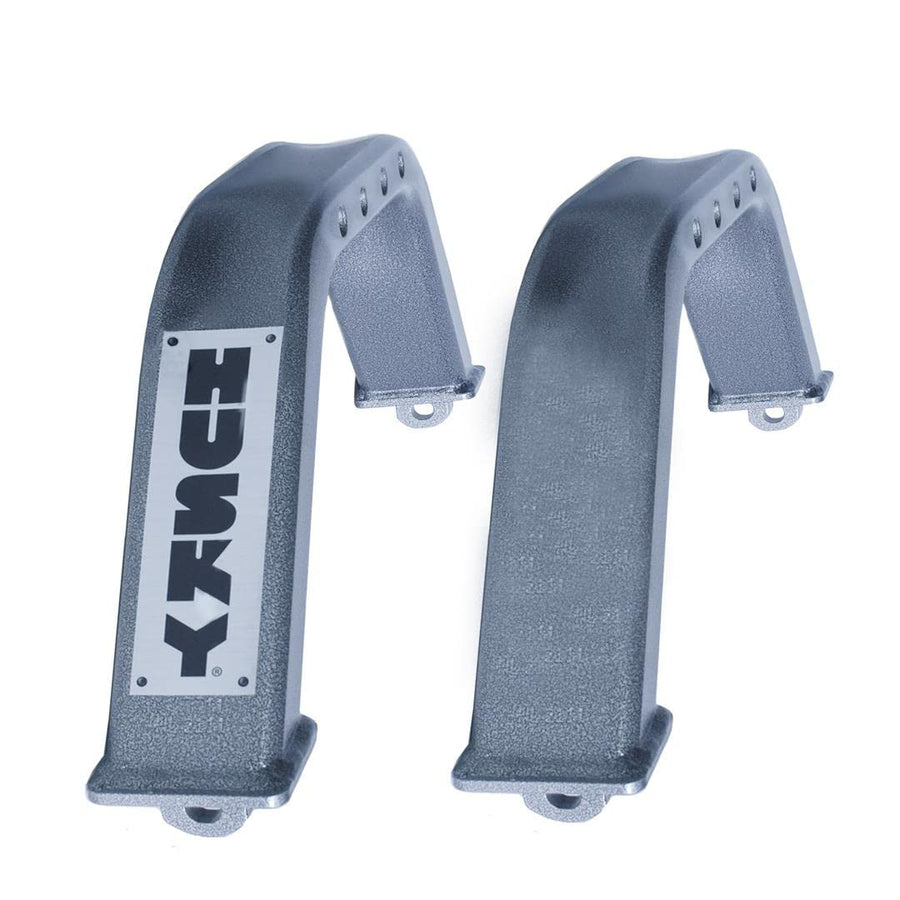 Husky 33187 Towing Fifth Wheel Trailer Hitch Head Support – Set of 2 Legs, Compatible with Husky 16,000 lb Hitch Heads, Powder Coated Steel, Silver Finish