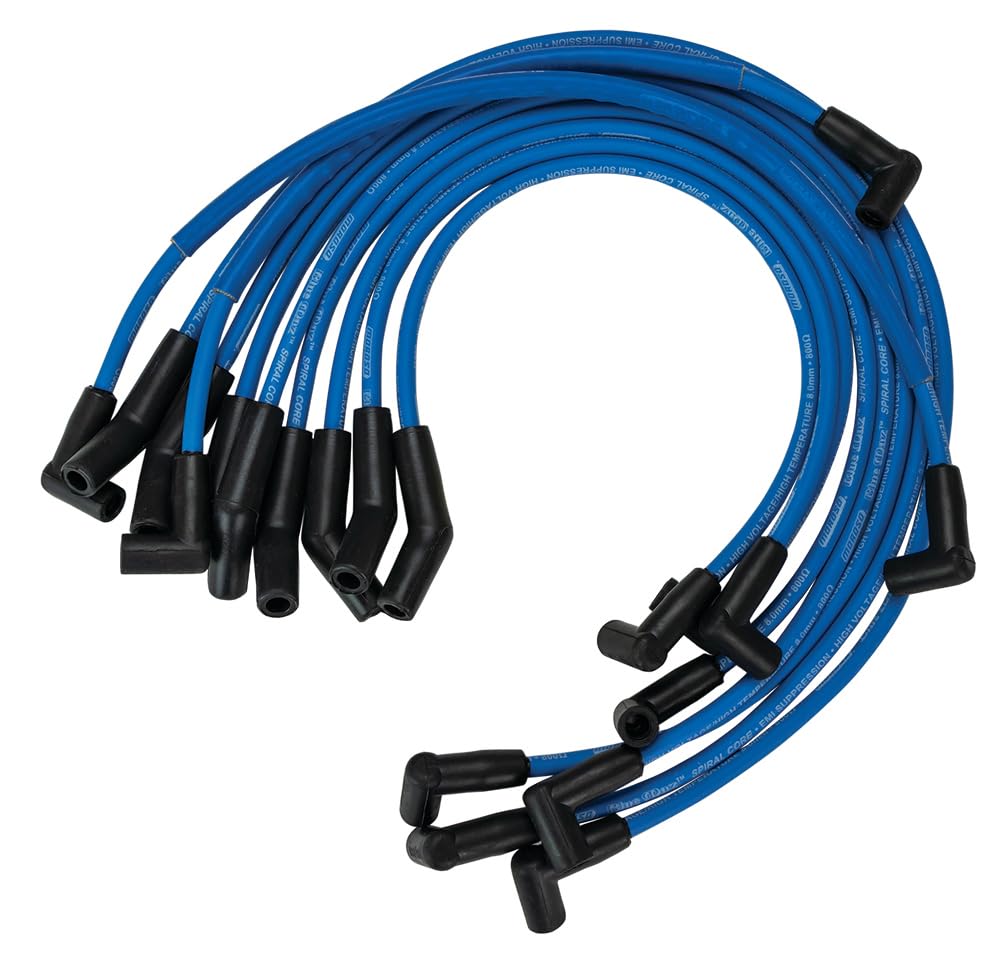 72645 Moroso Plug Wire Set, 85-90 Ford