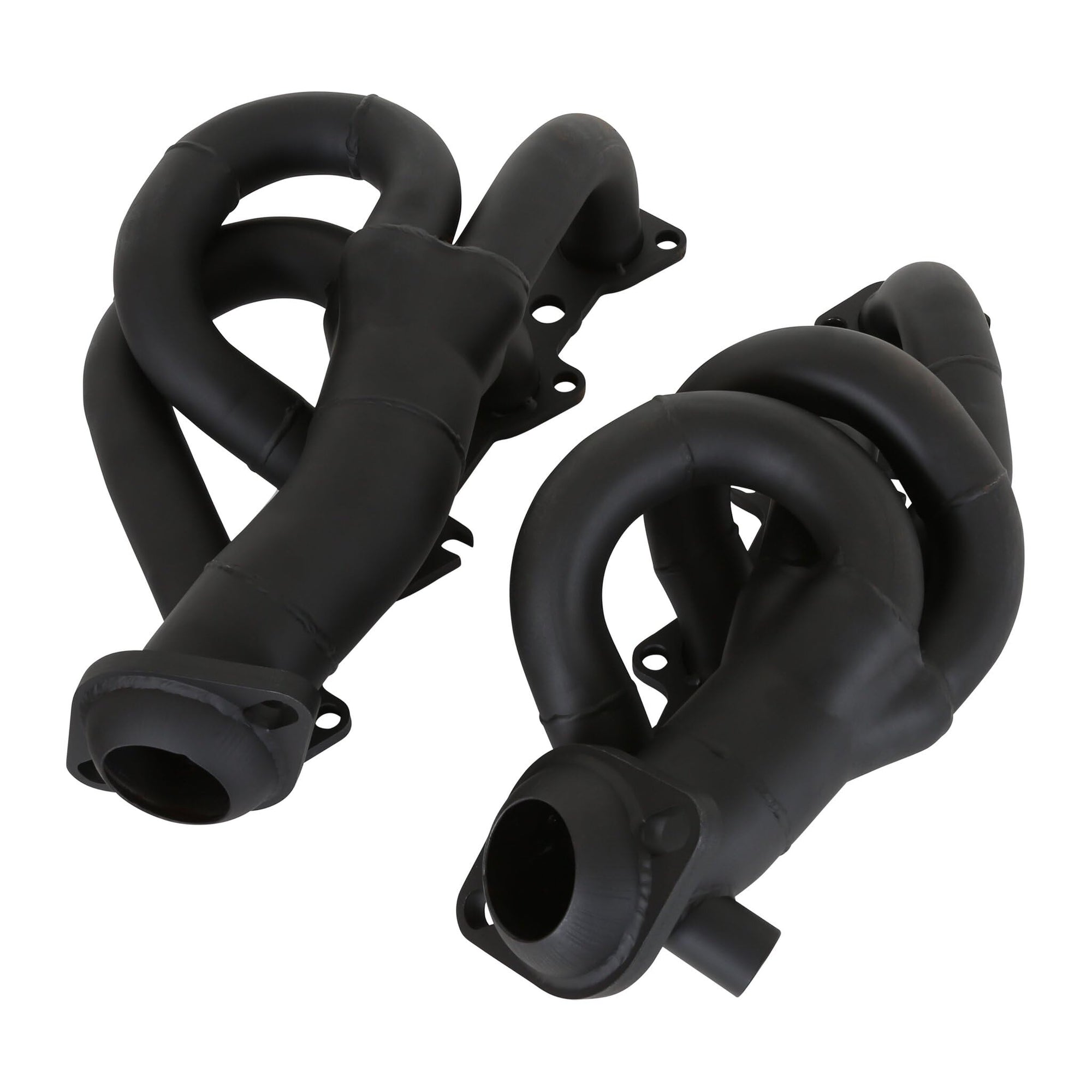 Black Painted Flowtech 91670FLT Shorty Headers