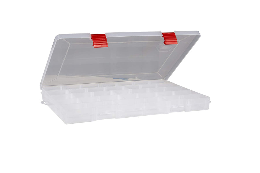 3700 Plano Rustrictor Thin Stowaway, Premium Tackle Storage with Rust Prevention, Clear