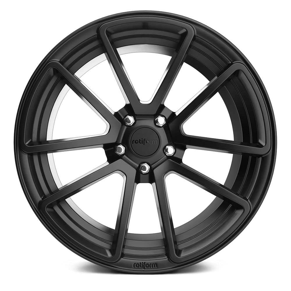 R122 Rotiform 19X8.5 5X112 MT-BLK 45MM - R1221985F8+45