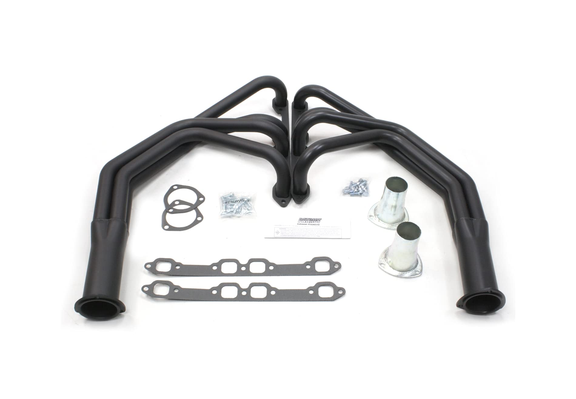 1-1/2" Black Coating Hi-Temperature Full Length Exhaust Header for Ford Truck Patriot (H8422-B) 292Y