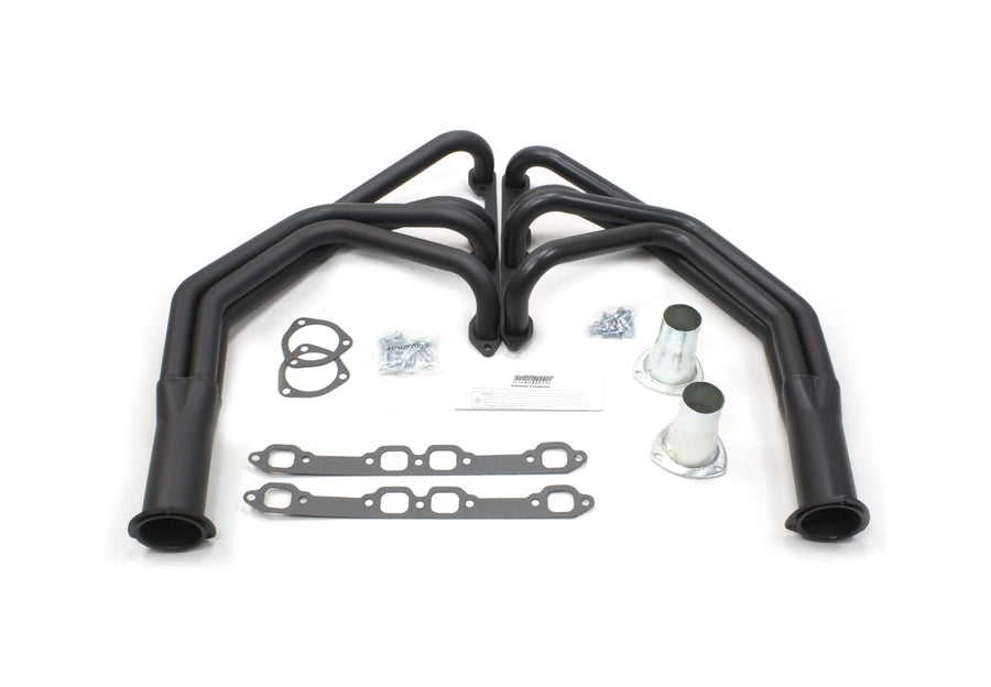 1-1/2" Black Coating Hi-Temperature Full Length Exhaust Header for Ford Truck Patriot (H8422-B) 292Y