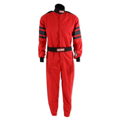 RaceQuip One Piece Racing Driver Fire Suit Multi Layer SFI 3.2A/ 5 Red Small 120012