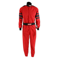 RaceQuip One Piece Racing Driver Fire Suit Multi Layer SFI 3.2A/ 5 Red Medium 120013