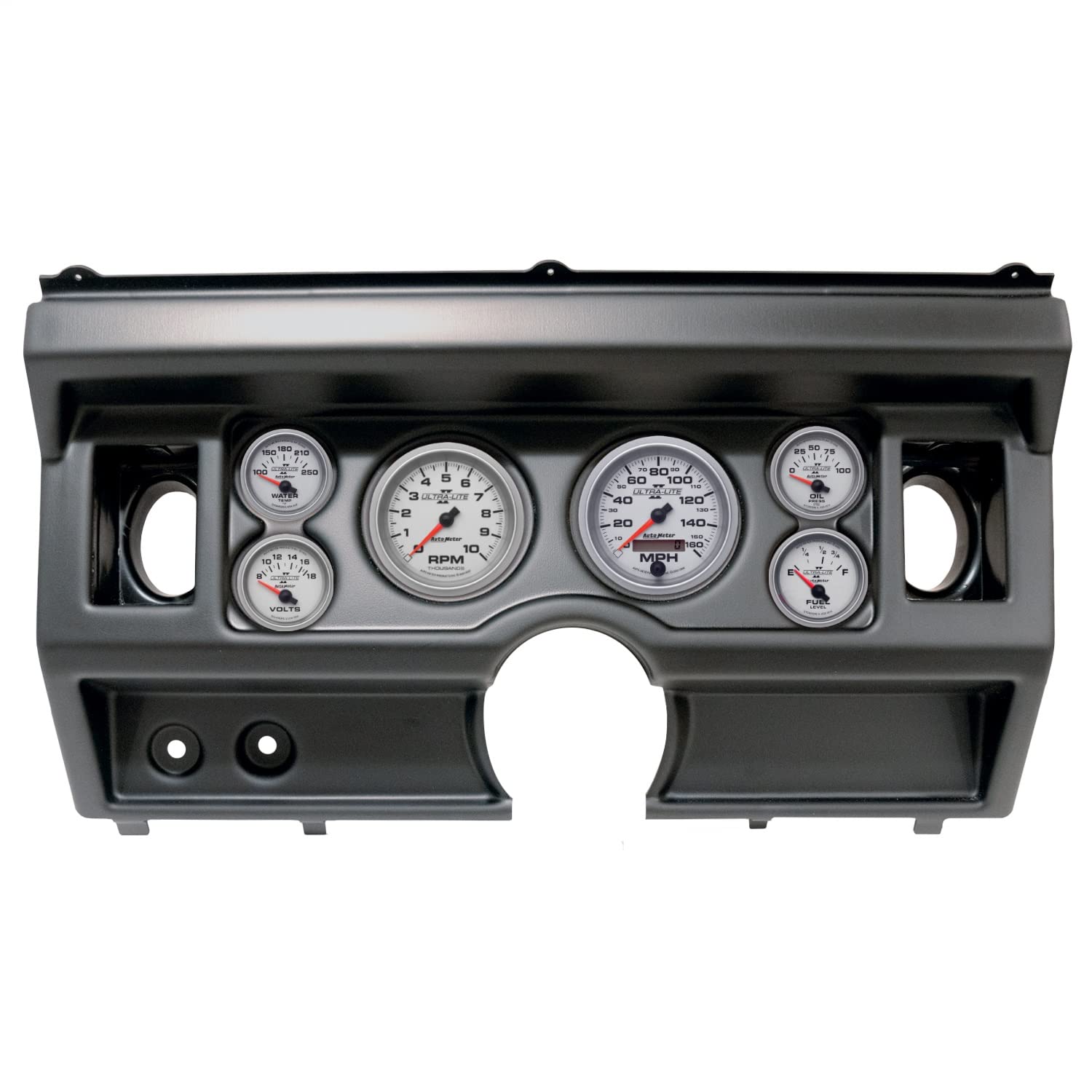 AutoMeter Dash Kit Direct Fit, (3 3/8" X2, 2 1/16" X4), Ford Truck Ac 80-86, Ultra-Lite Ii (2919-14)