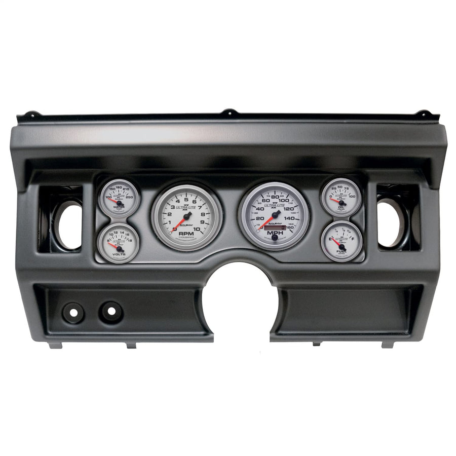 AutoMeter Dash Kit Direct Fit, (3 3/8" X2, 2 1/16" X4), Ford Truck Ac 80-86, Ultra-Lite Ii (2919-14)