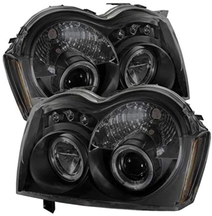 Auto Spyder 5078551 LED Halo Projector Headlights Black/Smoked