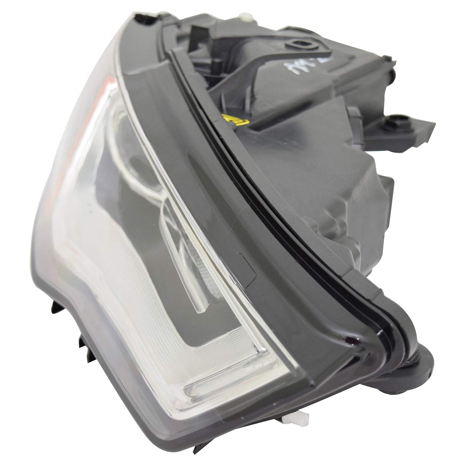 Right TYC Headlight Assembly Compatible with 2015-2016 Audi A3