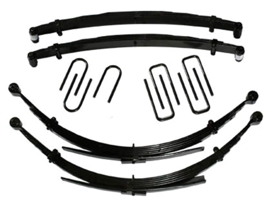 Skyjacker Lift Components D292CDKS - Skyjacker 4WD Suspension Lift Kits Suspension Lift - 4WD - 2.5 in. Front - 1.0 in. Rear - W250 - W350 Pickup 1989-93 - Diesel - Kit
