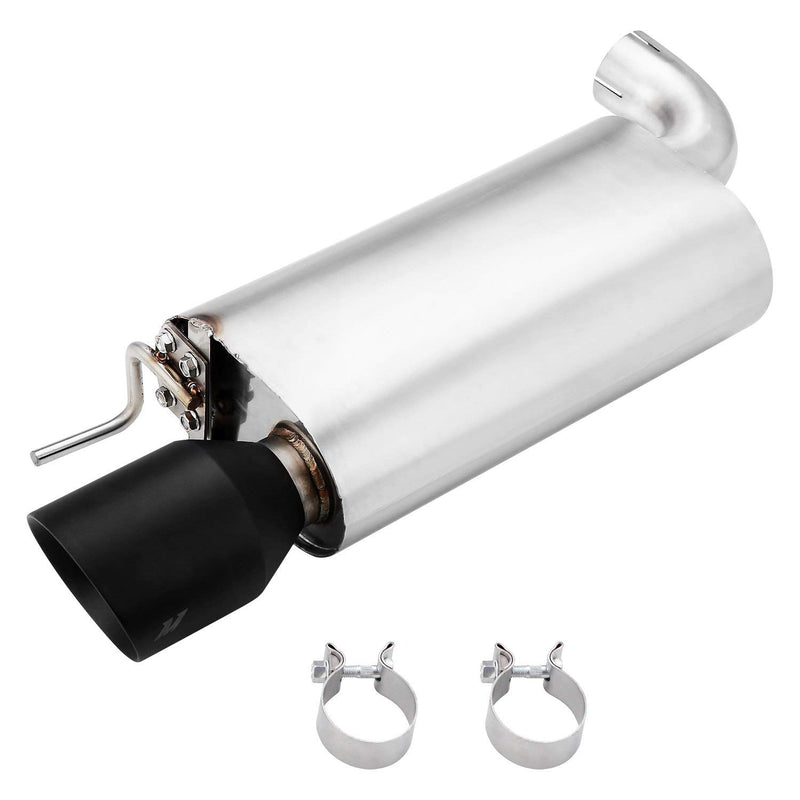 Mishimoto Street MMEXH-MUS8-15ASBK Exhaust Fits Ford Mustang GT 2015+ Black Tips