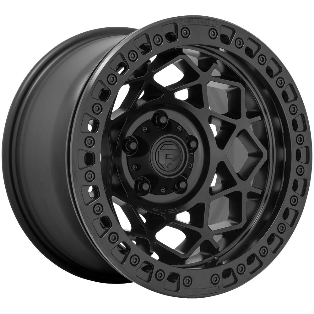 D120 UNIT FUEL OFF-ROAD BEADLOCK 17X9, 6X5.5, 4.41, -15mm BLACKOUT - D12017908445