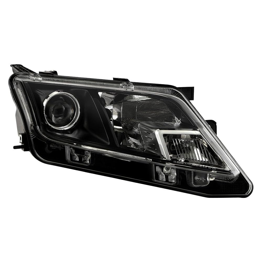 Ford Fusion 10-12 Spyder (POE) Halogen Projector Headlights - OE Color Black - Low Beam-H11(Not Included) ; High Beam-H7(Not Included) ; Signal-3157(Included) - OE Right
