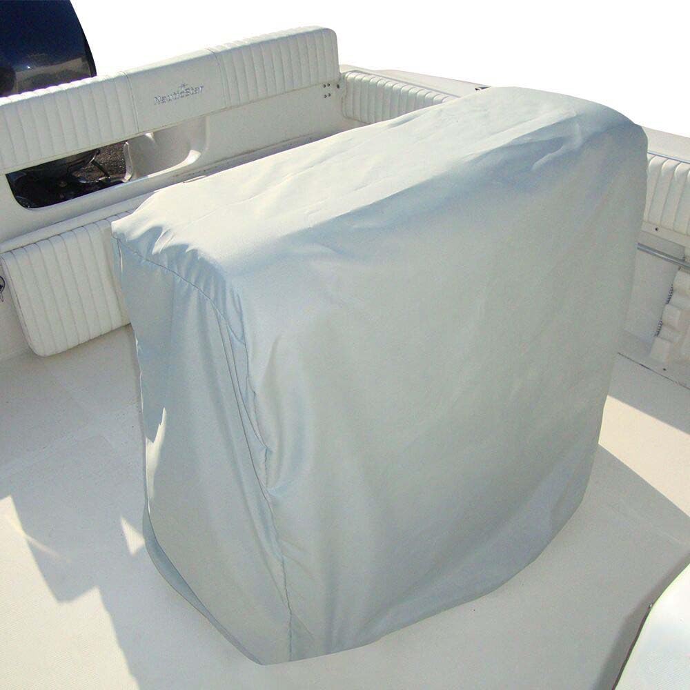 Poly-Flex II Carver Universal Leaning Post Cover - 47" H x 41" W x 24" D - Grey