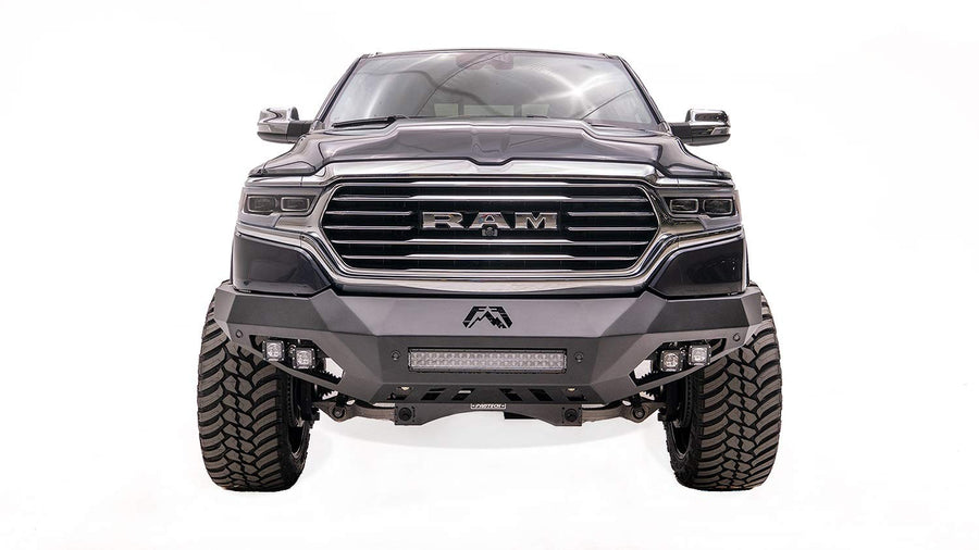 Dodge 1500 Vengeance Front Sensor Bumper 19-C with No Guard Bare