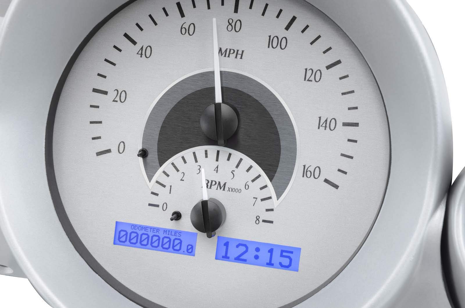 Dakota Digital VHX-59C-IMP-S-B 59 60 Chevy Impala El Camino Analog Dash Gauge System