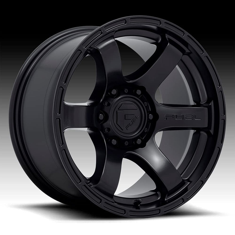 Fuel D766 Satin Black Rush 18x9 6x5.5 1mm (D76618908450E)