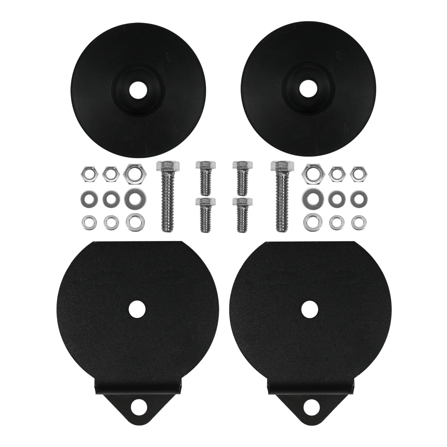 Suspension RSO Bump Stop Extensions Spacers 2.5in Lift Front and Rear Compatible with 07-18 Wrangler JK/JKU