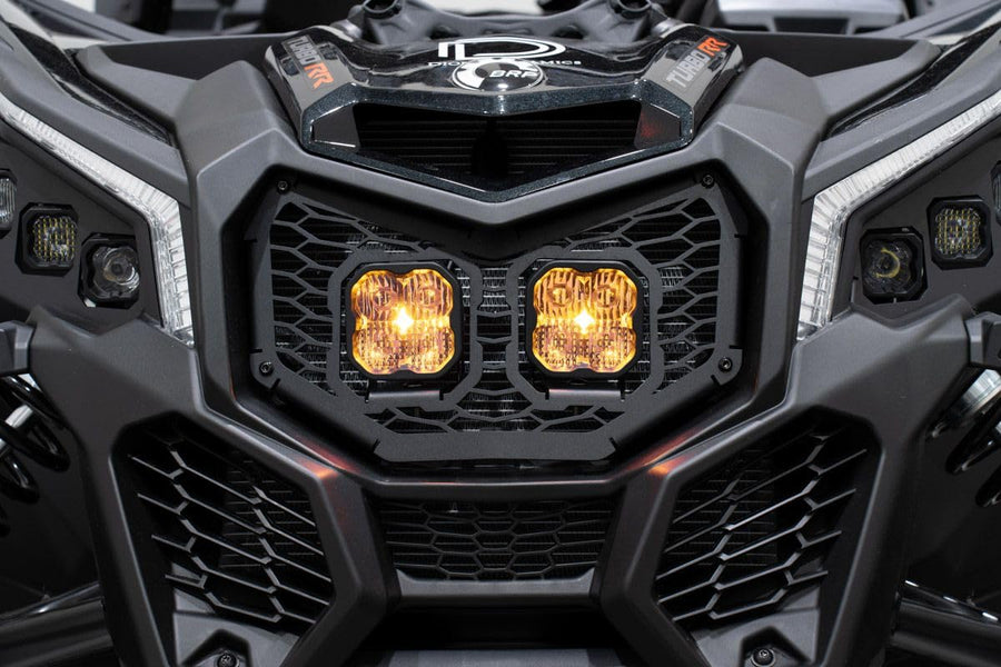 Stage Series Diode Dynamics - LED Grille Kit for 2017-2024 Can-Am Maverick X3 Pro White Combo