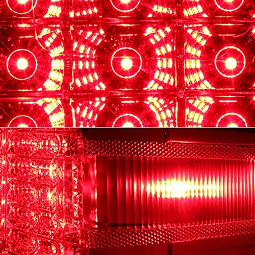 Chevy 1500 14-16 / Silverado 2500HD/3500HD xTune LED Tail Lights - Red Clear ALT-JH-CS14-LED-RC