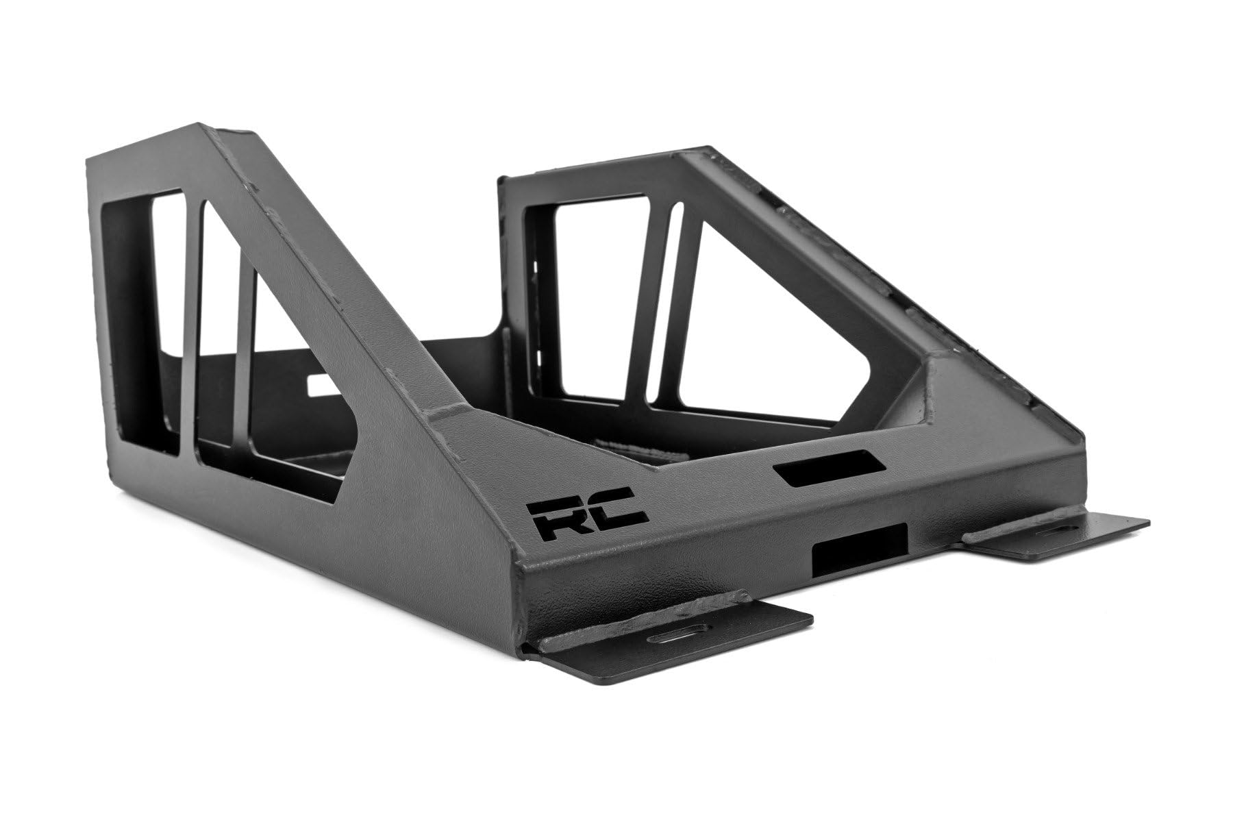Rough Country Spare Tire Carrier Universal Bed Mount for Pickup Trucks - Fits Tires 33" to 40"