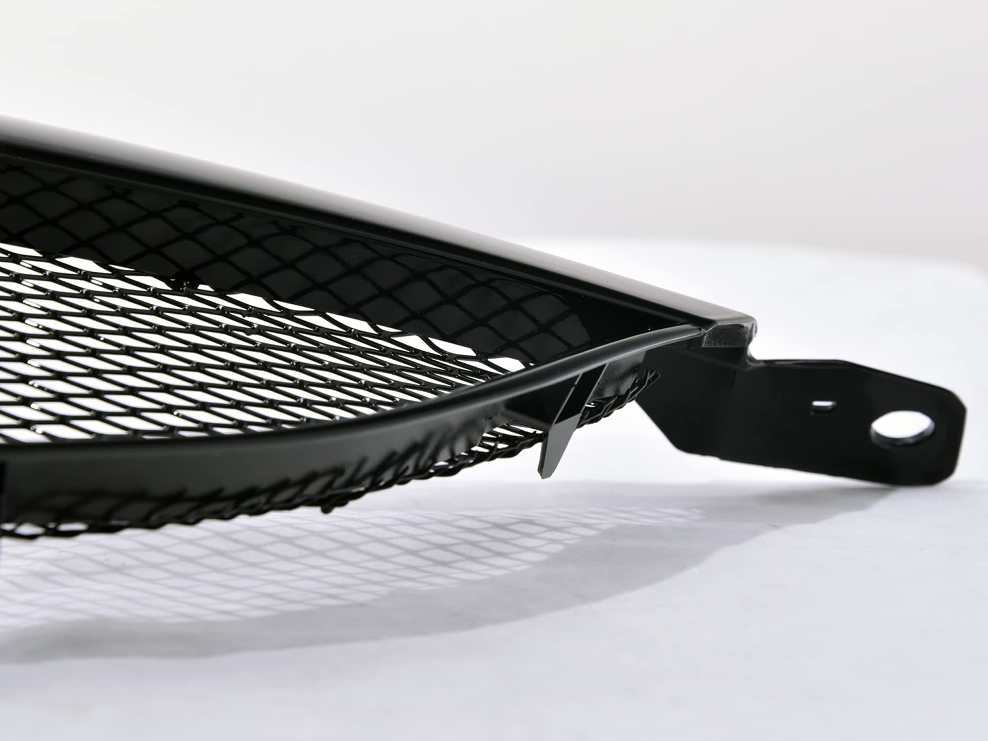 7149830 Armordillo USA Mesh Front Hood Grille - Gloss black Fits 2004-2006 Mazda 3 Mazda3 4 Door Sedan