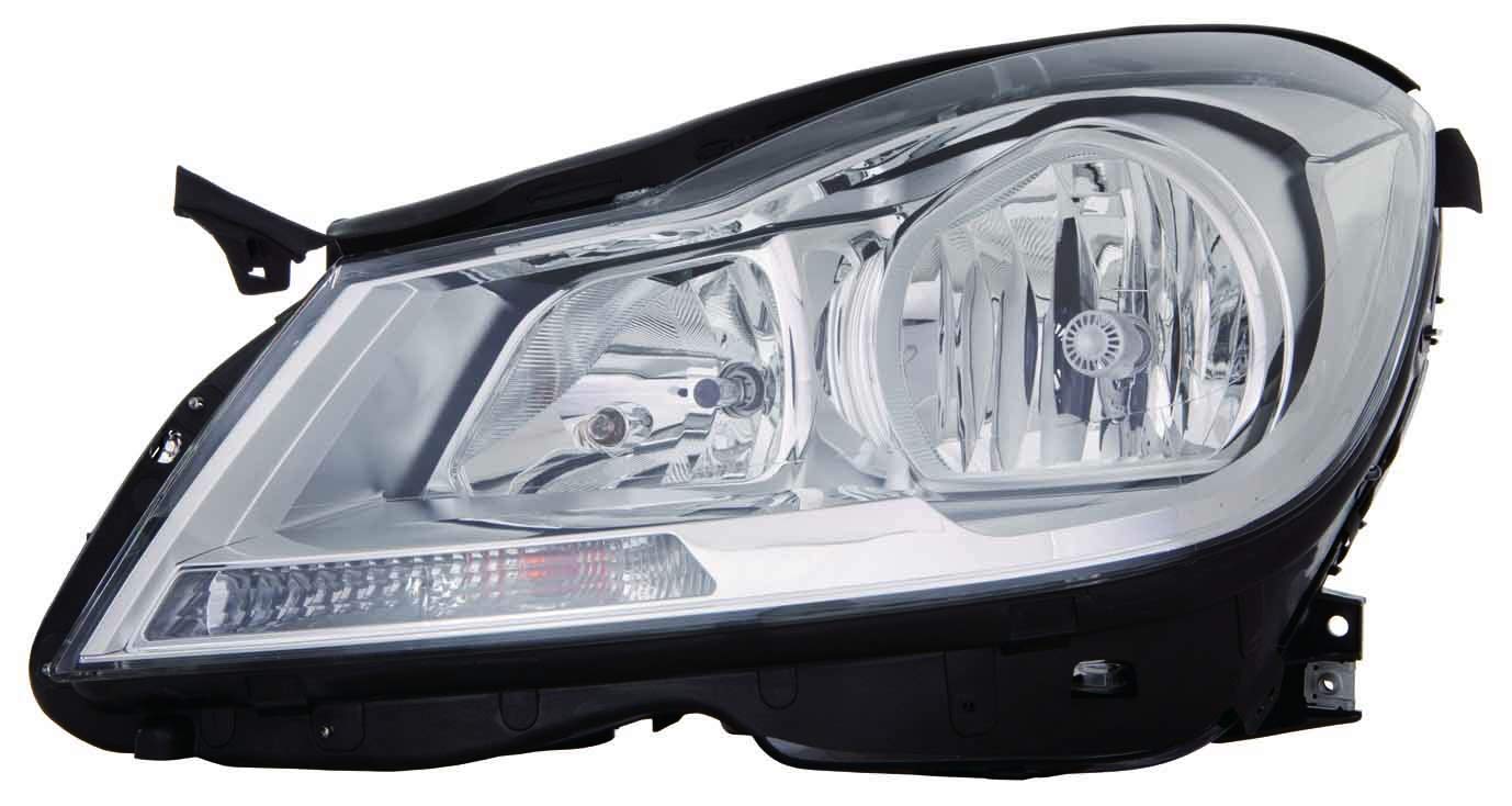 M-BZ RLB C CLAS SDN 12-14 HL ASY HALOGEN