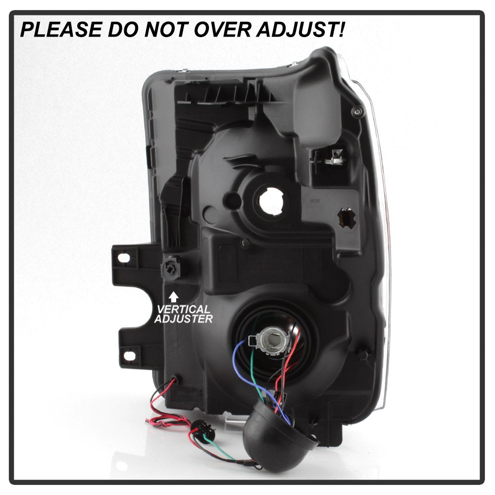 Projector Headlights Xtune (PRO-JH-FF25011-LBBRL-BK)