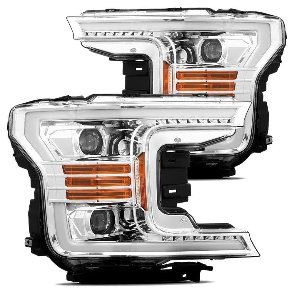880187 AlphaRex USA Pro Series Projector Headlights fits Ford F-150