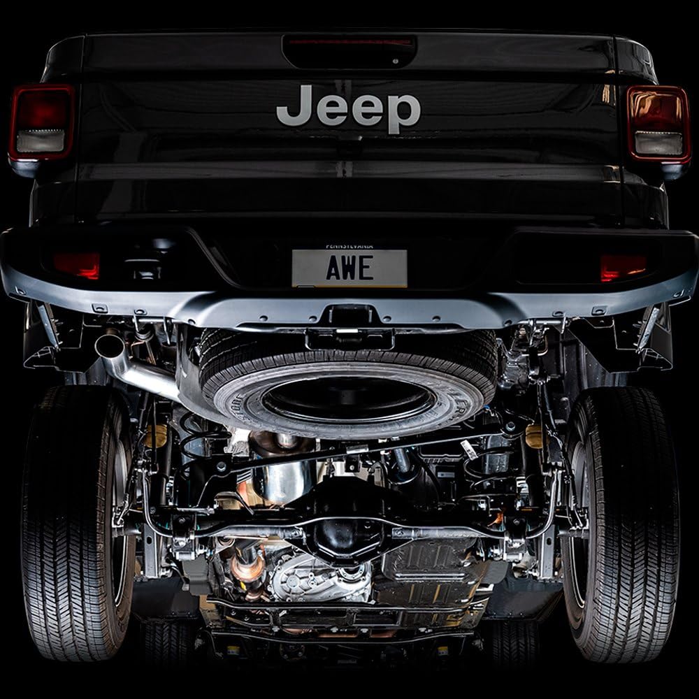 Catback Exhaust AWE Trail Edition for Jeep JT 3.6L (3015-21001)