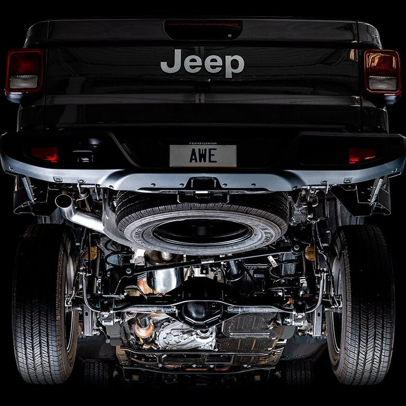 Catback Exhaust AWE Trail Edition for Jeep JT 3.6L (3015-21001)