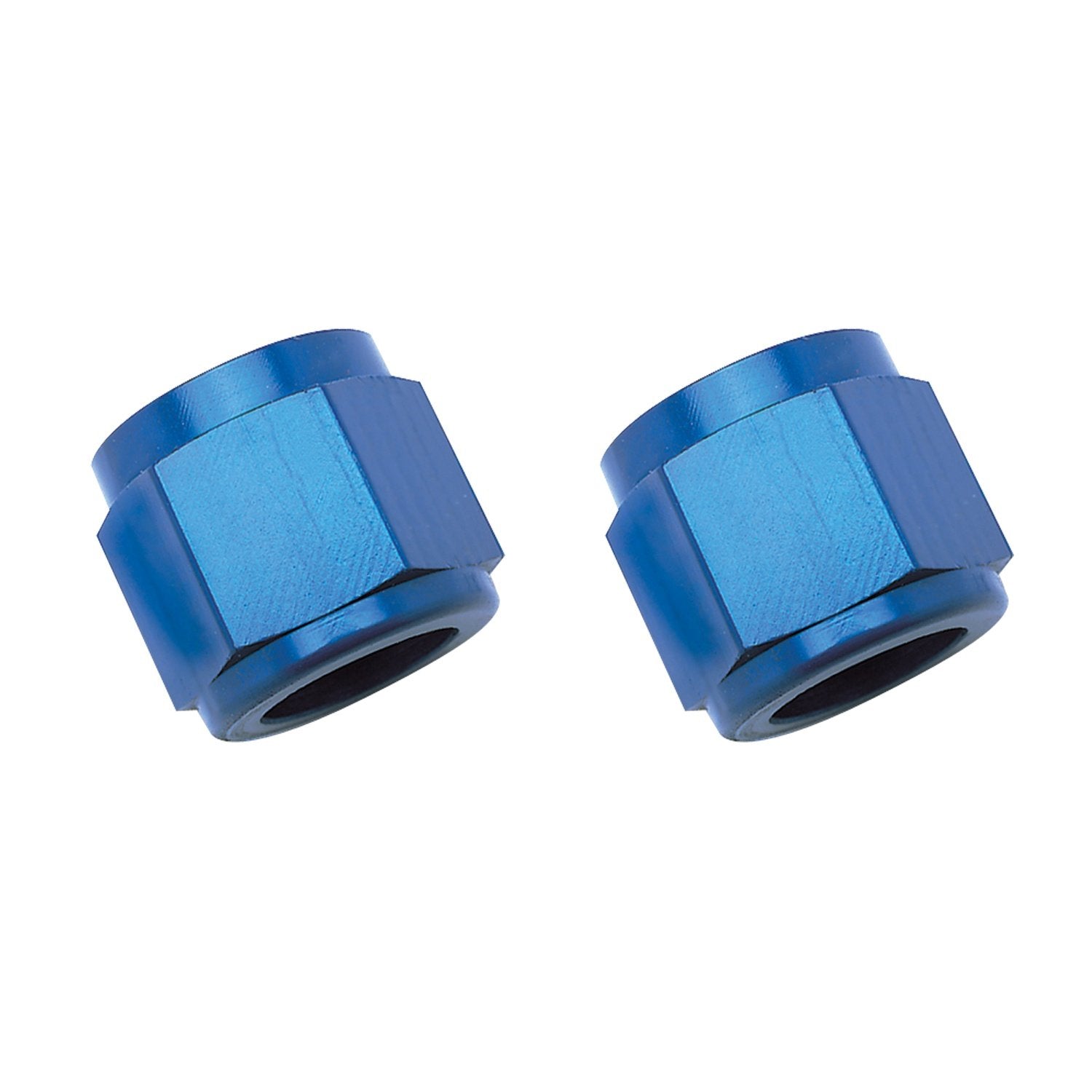 Blue Anodized Edelbrock 660570 Tube Nut Fitting
