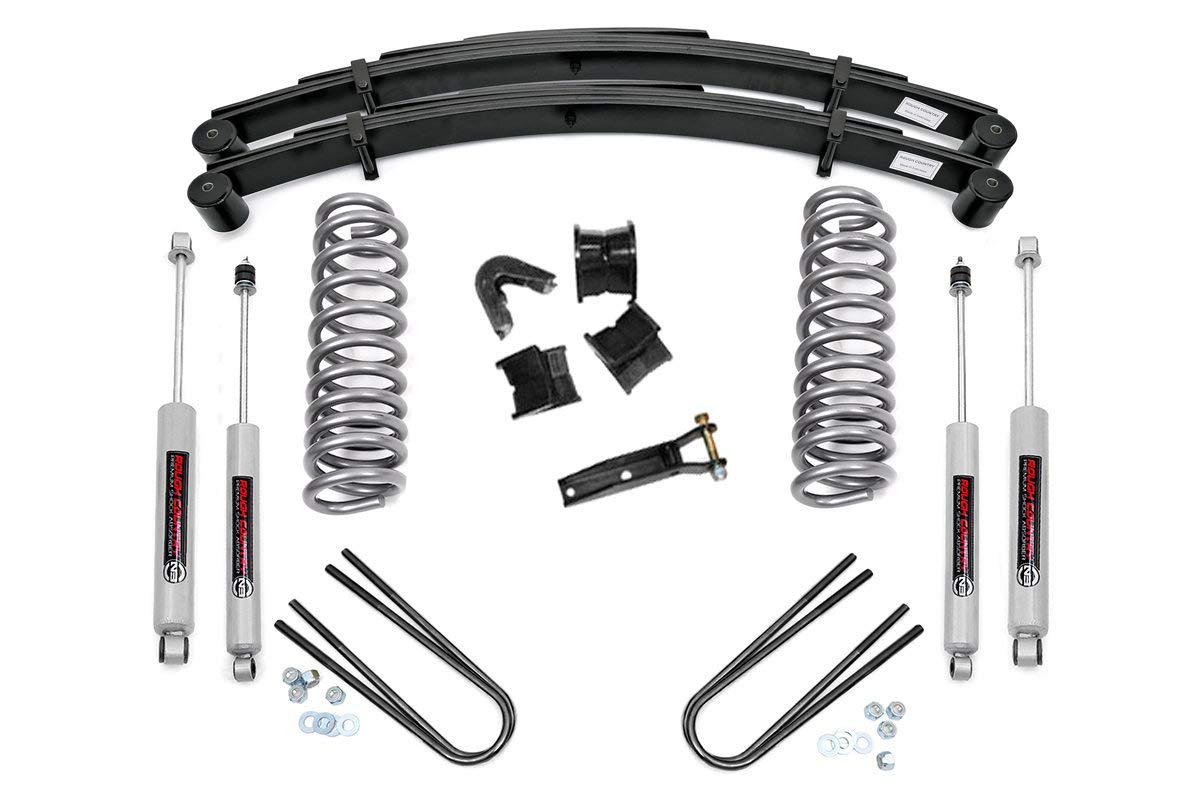 4" Rough Country Suspension Lift Kit for 1978-1979 Ford Bronco 4WD - 535.20