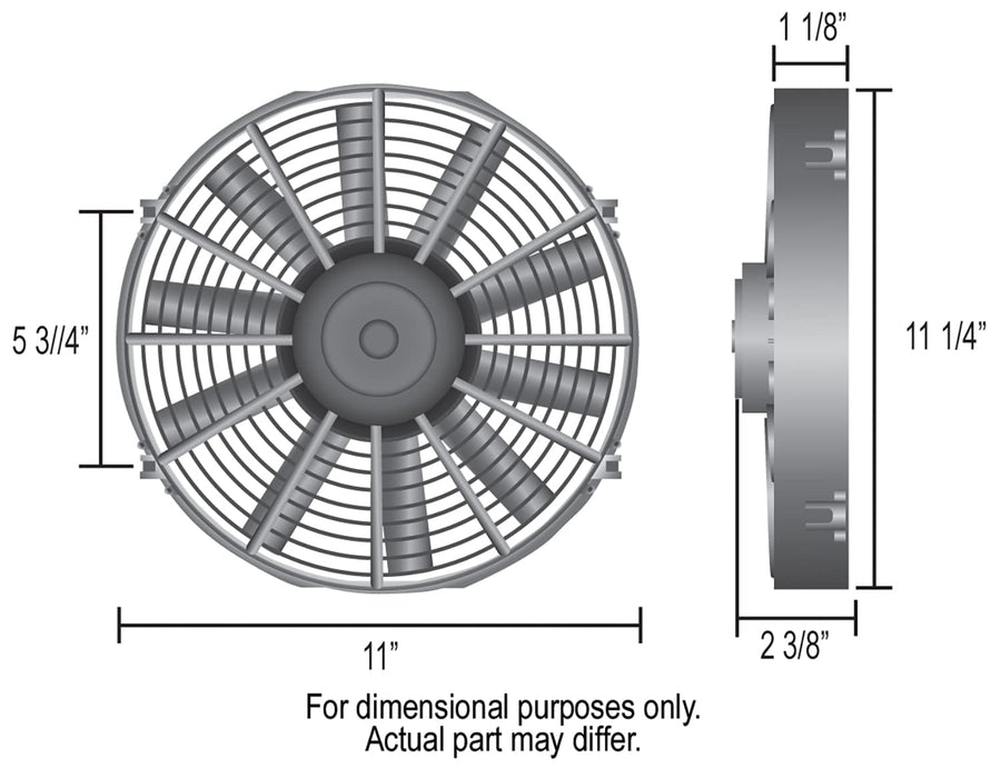 10" Derale Dyno-Cool High Performance Electric Fan