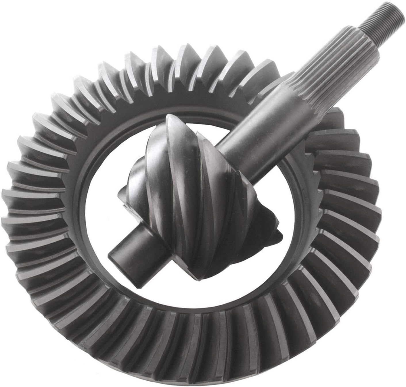 Differential Ring and Pinion F890-411 Motive Gear for Ford 9" Rear, 4.11 Gear Ratio, 8620 Steel, 10-Bolt, 28-Spline, Compatible with Bronco (66-86), F-150 (75-86), Mustang (65-73)