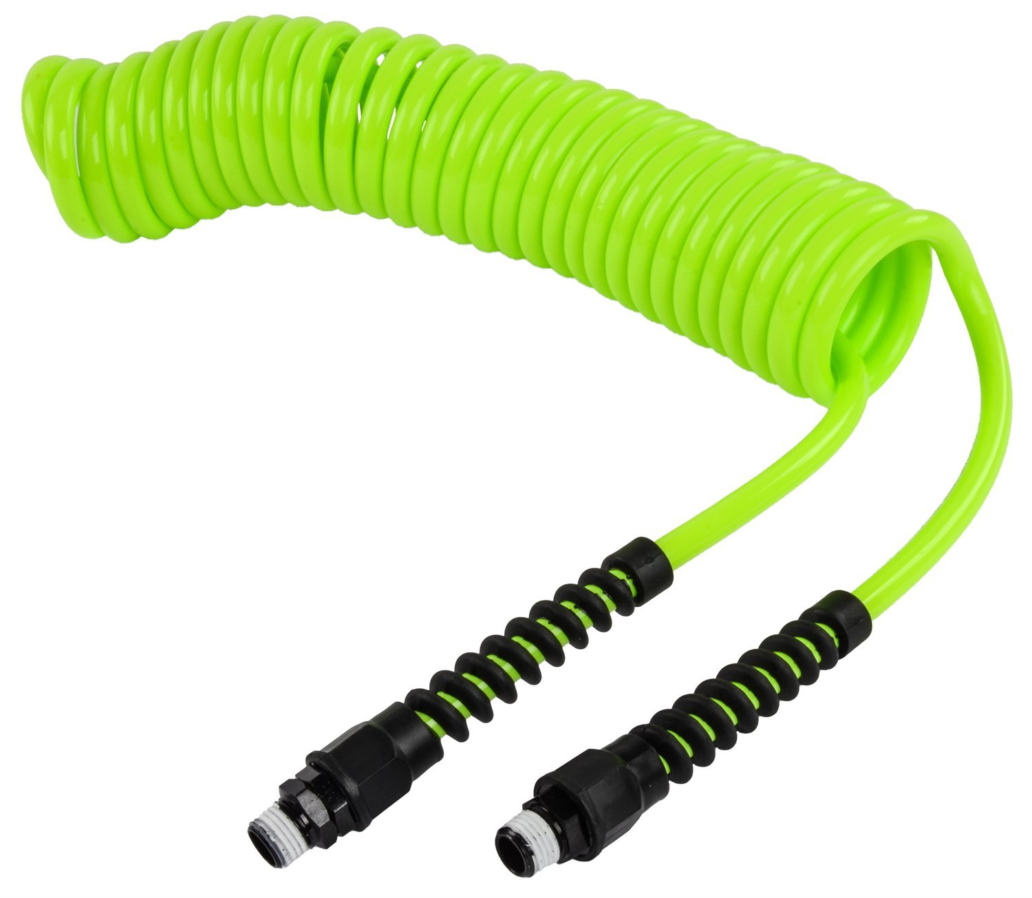 Polyurethane Flexzilla Recoil Air Hose, 1/4 in. x 20 ft., ZillaGreen - LP1420AFZ