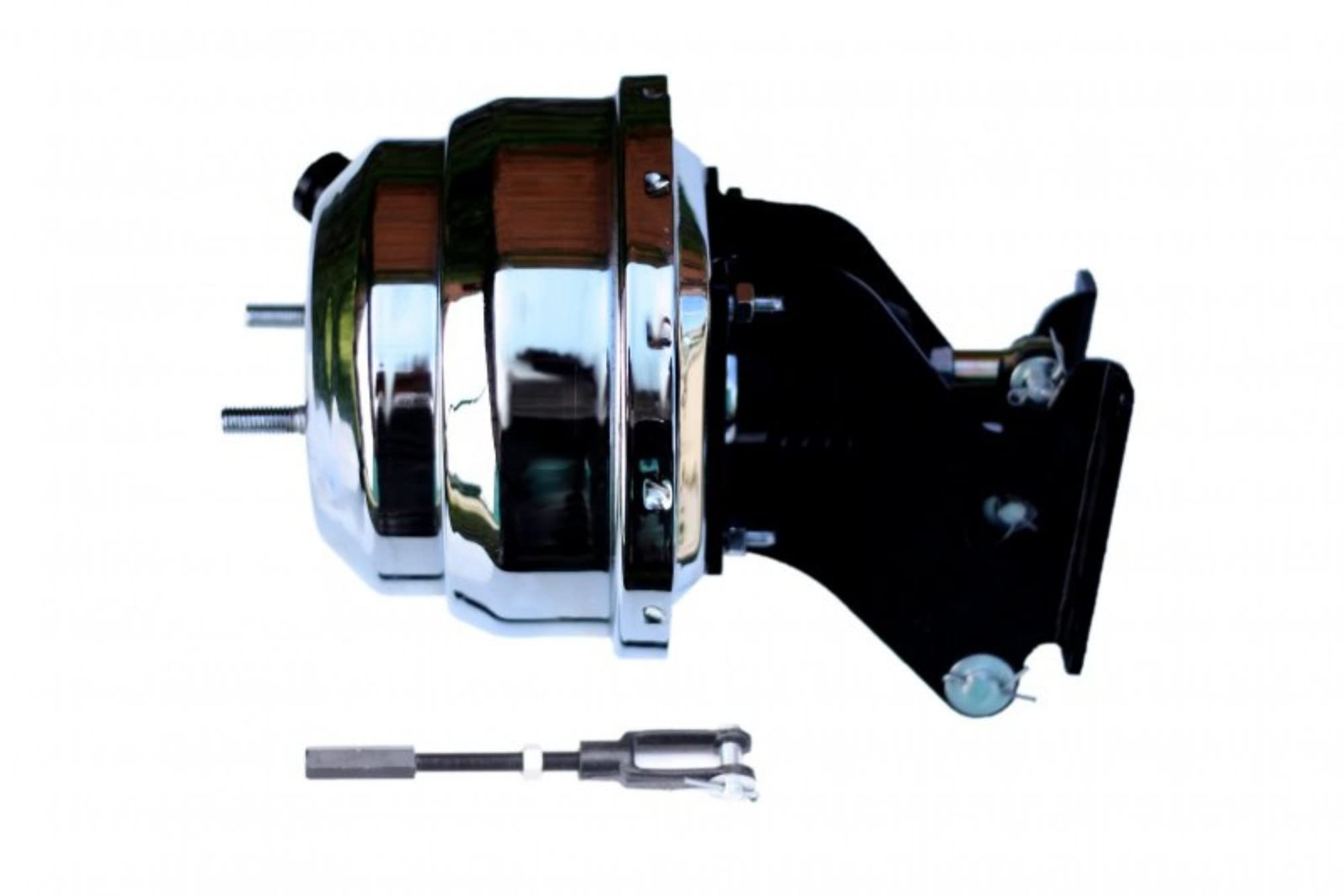 8 Inch LEED BRAKES Dual Power Booster With Bracket (Chrome)