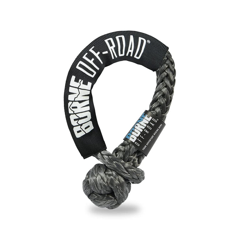 Borne Off-Road Mishimoto Soft Shackle, 7/16", Grey