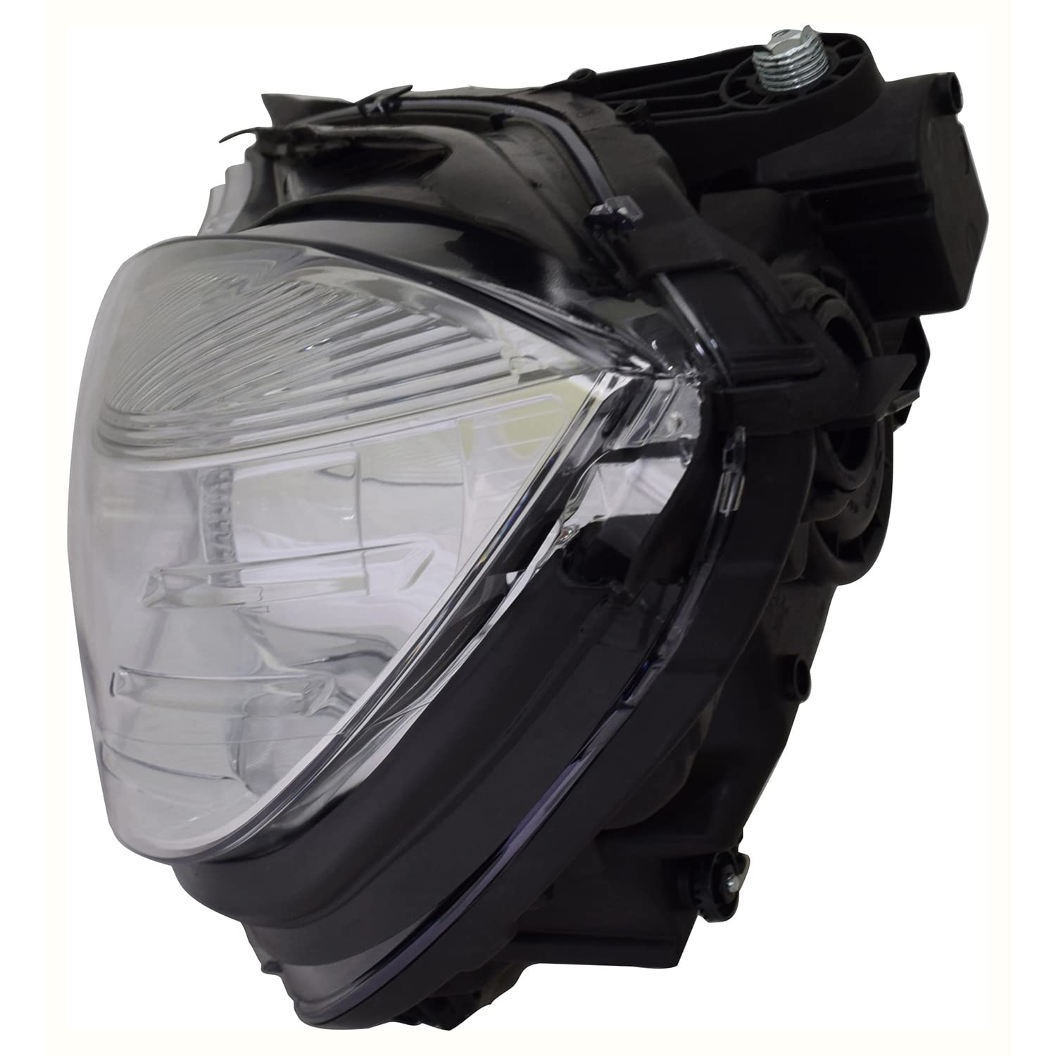 Left TYC Headlight Assembly Compatible with 2010-2013 Mercedes Benz E-class