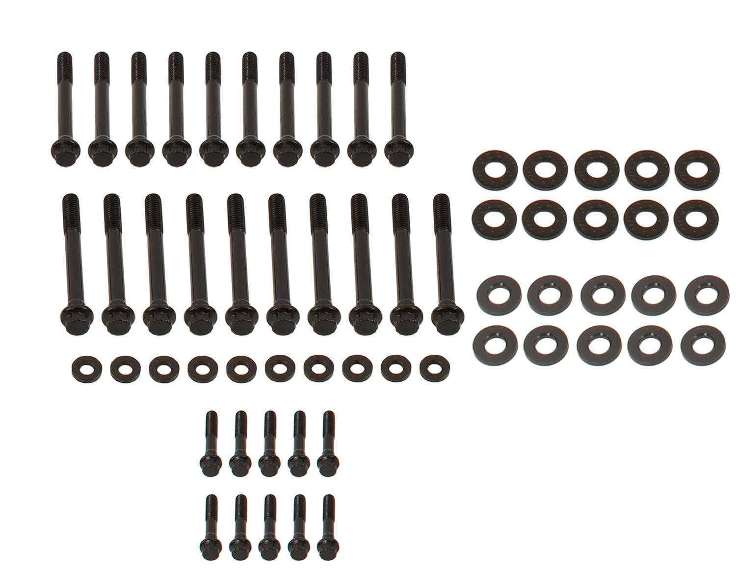 SBC GENIII/LS ARP 04 & Later 12pt Head Bolt kit (234-3725), Black
